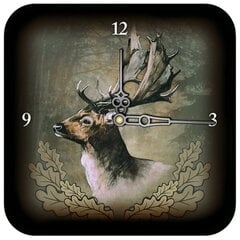 Часы с оленем Даниэлем Wildzone цена и информация | Часы | pigu.lt