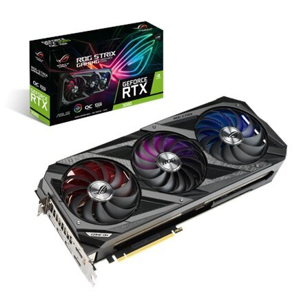 VGA Asus RTX3080 ROG Strix O10G V2-GAMING LHR kaina ir informacija | Vaizdo plokštės (GPU) | pigu.lt