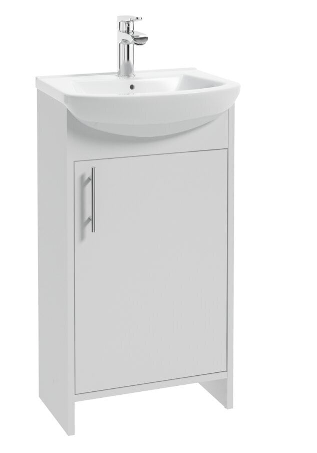 Apatinė vonios spintelė su praustuvu Defra Alf D45 106-D-04502+1569, balta kaina ir informacija | Vonios spintelės | pigu.lt