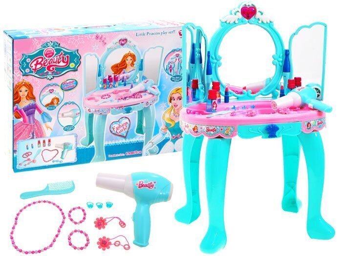 Žaislinis kosmetikos stalas, Beauty kaina ir informacija | Žaislai mergaitėms | pigu.lt