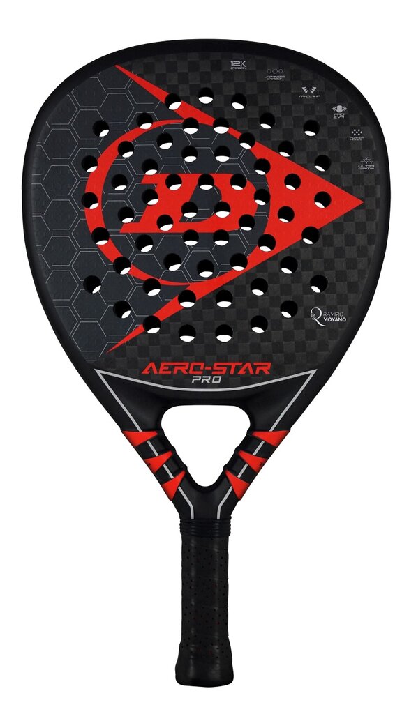 Padelio raketė Dunlop Aero-Star PRO, 370g kaina ir informacija | Padelis | pigu.lt