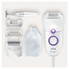 Braun Silk-épil SE5825P kaina ir informacija | Epiliatoriai | pigu.lt