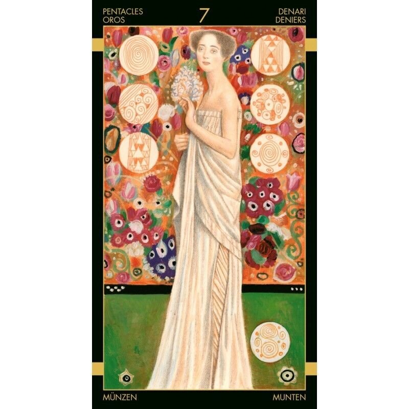 Taro Kortos Golden Tarot Of Klimt kaina ir informacija | Ezoterika | pigu.lt