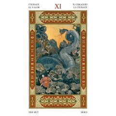 Taro Kortos Tarot Of The Thousand And One Nights. цена и информация | Эзотерика | pigu.lt