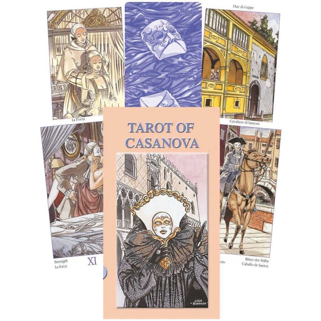 Taro Kortos Tarot Of Casanova kaina ir informacija | Ezoterika | pigu.lt