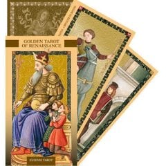 Taro Kortos Golden Tarot Of Renaissance kaina ir informacija | Ezoterika | pigu.lt