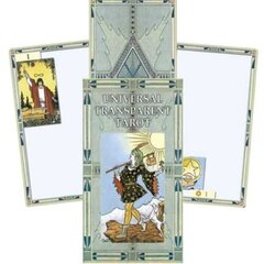 Taro Kortos Universal Transparent Tarot kaina ir informacija | Ezoterika | pigu.lt