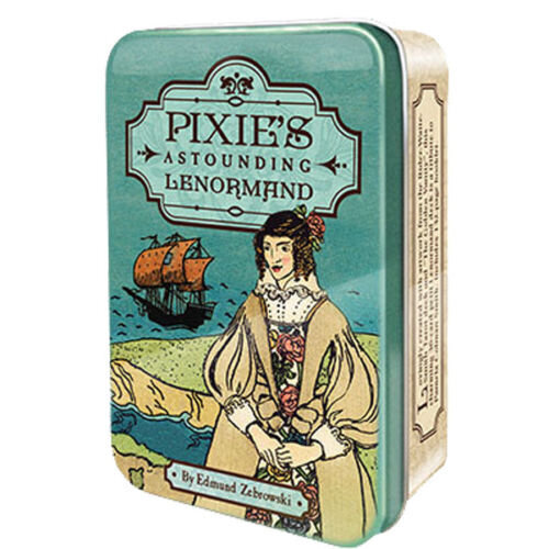 Taro kortos Pixie Astounding Lenormand skardinėjė dėžutėje цена и информация | Ezoterika | pigu.lt