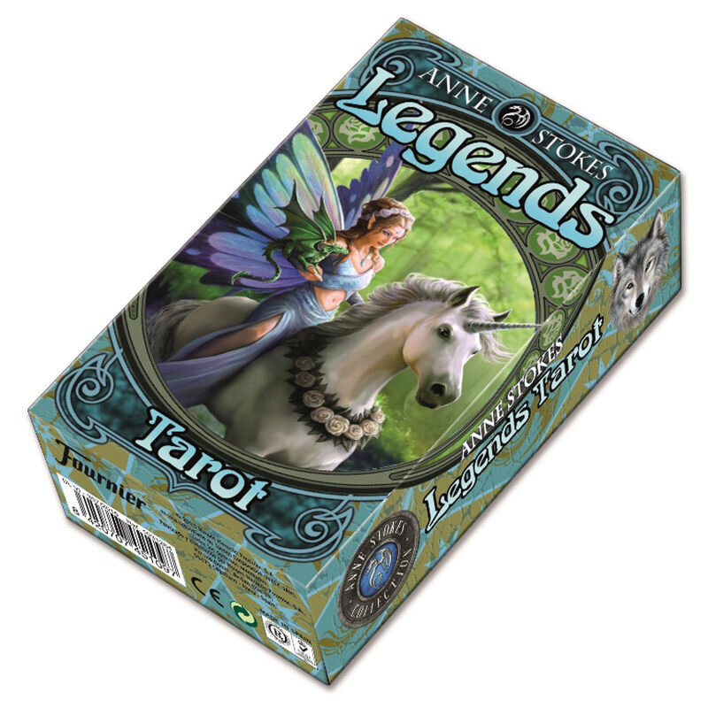 Taro kortos Anne Stokes Legends kaina ir informacija | Ezoterika | pigu.lt