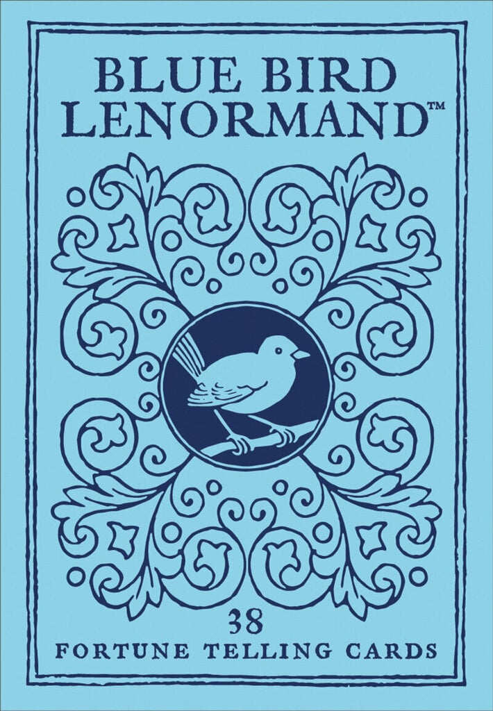 Taro kortos Blue Bird Lenormand kaina ir informacija | Ezoterika | pigu.lt