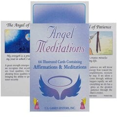 Taro kortos Angel Meditation Affirmations kaina ir informacija | Ezoterika | pigu.lt