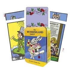 Taro kortos The Wonderland skardinėje dėžutėje kaina ir informacija | Taro kortos | pigu.lt
