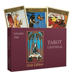 Taro Kortos Salvador Dali Tarot Universal Gold Edition 2018 kaina ir informacija | Ezoterika | pigu.lt