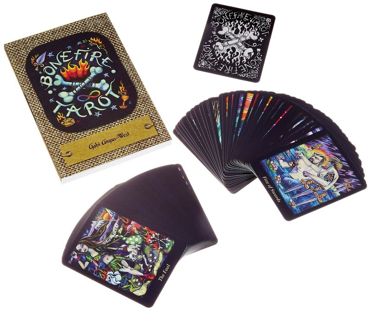 Taro Kortos Bonefire Tarot kaina ir informacija | Ezoterika | pigu.lt