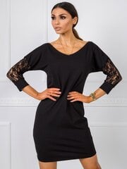 Платье для женщин Rue Paris, черное цена и информация | Платья | pigu.lt