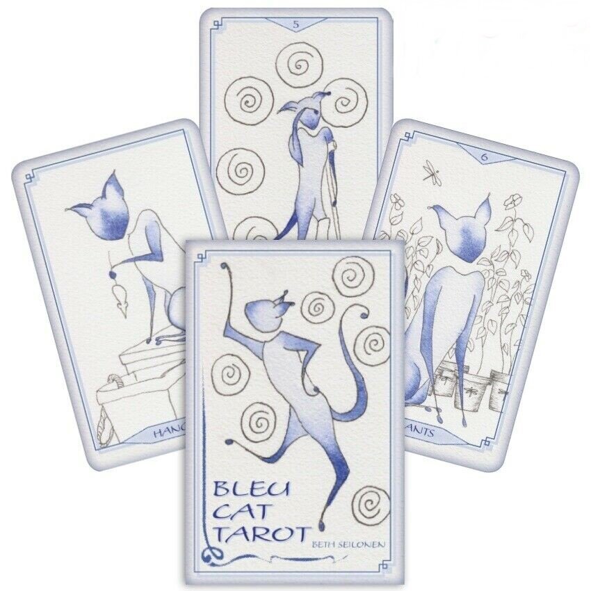 Taro Kortos Bleu Cat Tarot kaina ir informacija | Ezoterika | pigu.lt