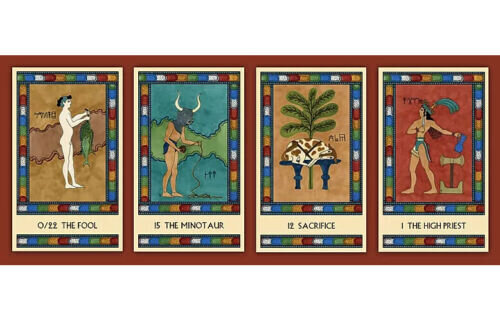 Taro Kortos The Minoan Tarot kaina ir informacija | Ezoterika | pigu.lt