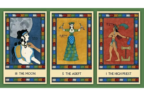 Taro Kortos The Minoan Tarot kaina ir informacija | Ezoterika | pigu.lt