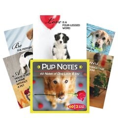 Карты Таро Inspirational Pup Notes: 60 карт любви и радости цена и информация | Эзотерика | pigu.lt
