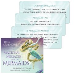 Карты Таро Magickal Messages From The Mermaid Inspiration цена и информация | Эзотерика | pigu.lt