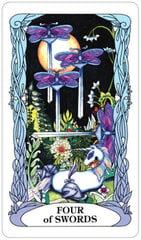 Карты Таро Tarot Of A Moon Garden цена и информация | Эзотерика | pigu.lt