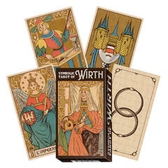 Taro kortos Symbolic Tarot of Wirth kaina ir informacija | Ezoterika | pigu.lt