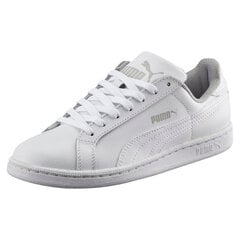 PUMA белые детские повседневные кроссовки Puma Smash FUN L Jr white-white - 36016204 36016204.22,5 цена и информация | Детская спортивная обувь | pigu.lt