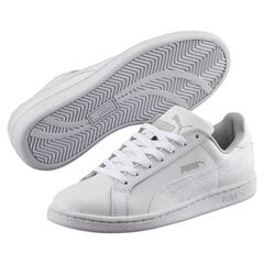 PUMA белые детские повседневные кроссовки Puma Smash FUN L Jr white-white - 36016204 36016204.22,5 цена и информация | Детская спортивная обувь | pigu.lt