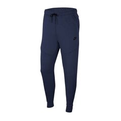 Sporinės kelnės vyrams Nike NSW Tech Fleece Jogger M CU4495-410, mėlynos цена и информация | Мужская спортивная одежда | pigu.lt