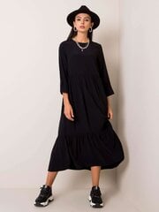 Suknelė moterims 1Guru, juoda цена и информация | Платья | pigu.lt