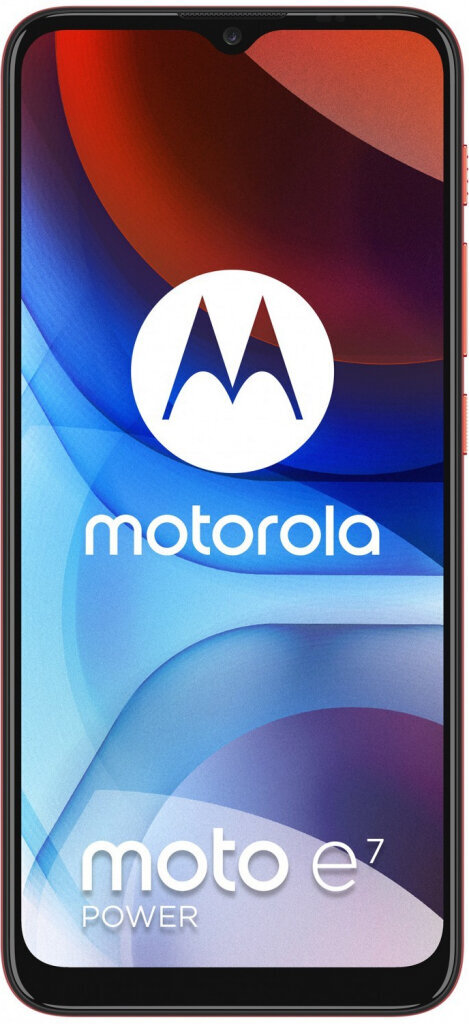 Motorola Moto E7i Power, 32 GB, Dual SIM, Coral Red цена и информация | Mobilieji telefonai | pigu.lt