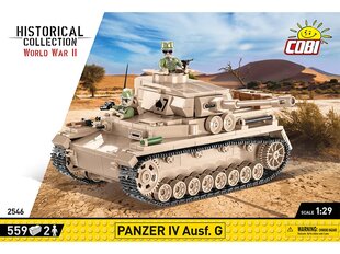 COBI - Конструктор Panzer IV Ausf.G, 1/29, 2546 цена и информация | Конструкторы и кубики | pigu.lt