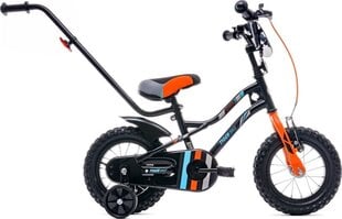 Dviratukas vaikams Sun Baby Tiger Bike 12, juodas kaina ir informacija | Dviračiai | pigu.lt