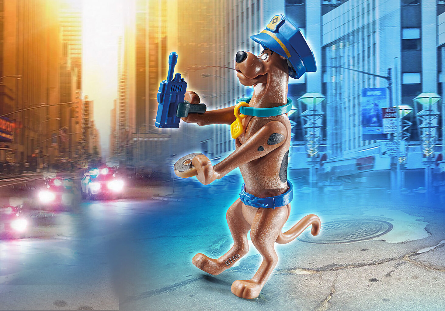 70714 PLAYMOBIL® Scooby-Doo! Kolekcinė policininko figūrėlė цена и информация | Konstruktoriai ir kaladėlės | pigu.lt