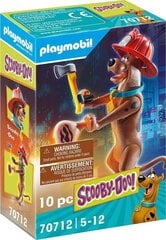 70712 PLAYMOBIL® Scooby-Doo! Коллекционная фигурка пожарного цена и информация | Конструкторы и кубики | pigu.lt