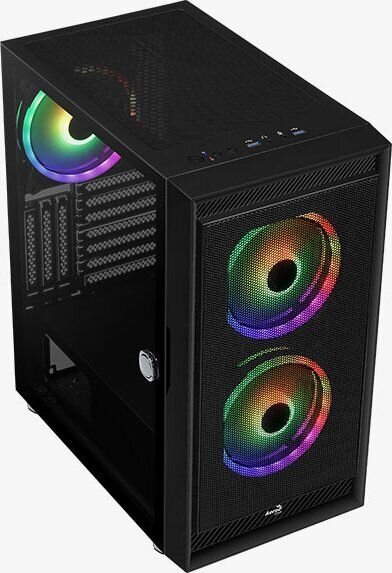 Aerocool Graphite-G-BK-v3 цена и информация | Korpusai | pigu.lt