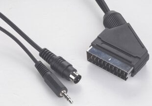 Gembird SCART plug to S-Video+audio cable 5 м цена и информация | Кабели и провода | pigu.lt