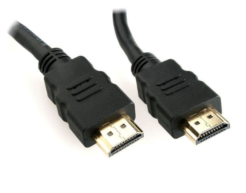 Monitoriaus kabelis HDMI v.1.4 (19PIN) M/M 1.8m kaina ir informacija | Kabeliai ir laidai | pigu.lt