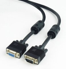 Gembird VGA Extension Cable HD15M/F, 1.8m kaina ir informacija | Kabeliai ir laidai | pigu.lt