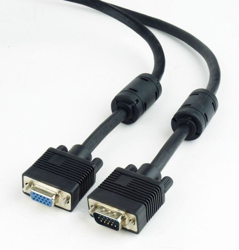 Gembird VGA Extension Cable HD15M/F, 1.8m цена и информация | Kabeliai ir laidai | pigu.lt