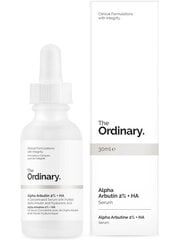 Veido serumas The Ordinary Alpha Arbutin 2% + HA 30 ml kaina ir informacija | Veido aliejai, serumai | pigu.lt