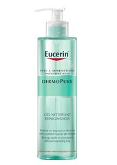 Гель для глубокого очищения проблемной кожи Eucerin DermoPure 400 мл цена и информация | Средства для очищения лица | pigu.lt