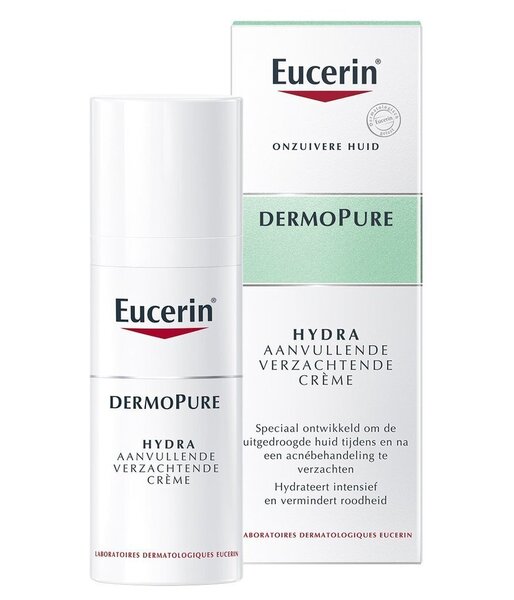 Raminamasis kremas dermatologiniam spuogų šalinimui Eucerin DermoPure 50 ml  kaina | pigu.lt