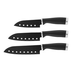 Набор ножей для суши Maku, 3 штуки, черный цена и информация | Ножи и аксессуары для них | pigu.lt