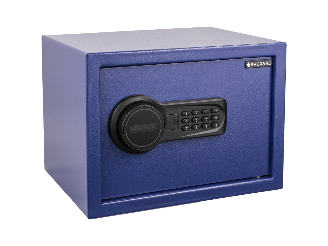 Seifas su elektronine spyna Shepard Rex 25, mėlynas kaina ir informacija | Seifai | pigu.lt