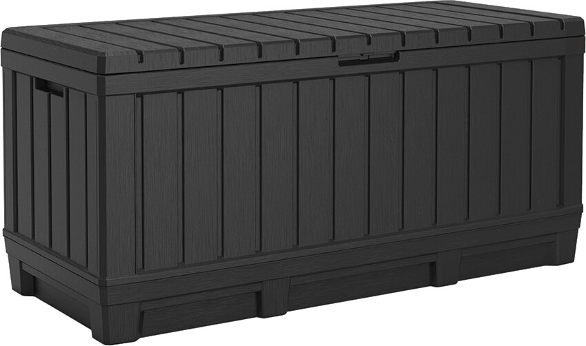 Sandėliavimo dėžutė Kentwood Storage Box, 350 L, pilka цена и информация | Komposto dėžės, lauko konteineriai | pigu.lt