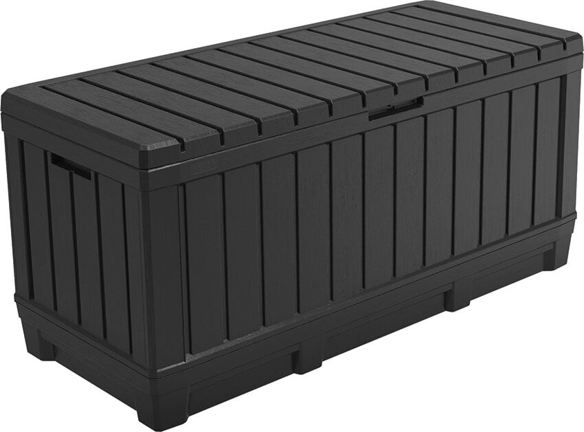 Sandėliavimo dėžutė Kentwood Storage Box, 350 L, pilka цена и информация | Komposto dėžės, lauko konteineriai | pigu.lt