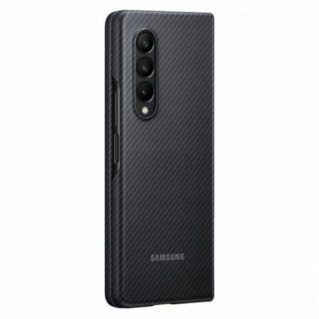 Dėklas skirtas Samsung Galaxy Z Fold 3, Juodas kaina ir informacija | Telefono dėklai | pigu.lt