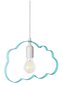 Vaikiškas pakabinamas šviestuvas Cloud, Blue kaina ir informacija | Vaikiški šviestuvai | pigu.lt