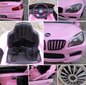Elektromobilis vaikams Cabrio B14, rožinis kaina ir informacija | Elektromobiliai vaikams | pigu.lt